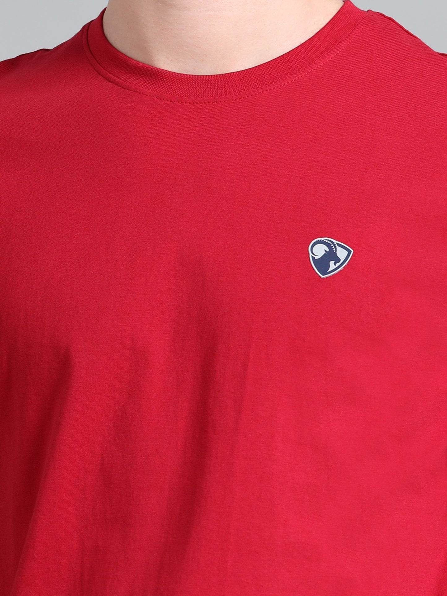 Red - Cotton Basic T-Shirt