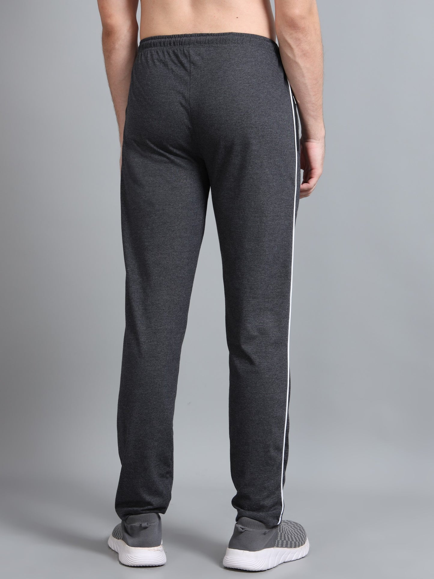 Traveling Track Pant-Charcoal Melange