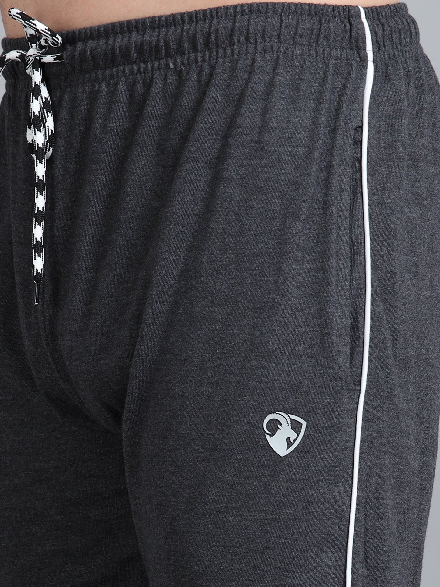 Traveling Track Pant-Charcoal Melange