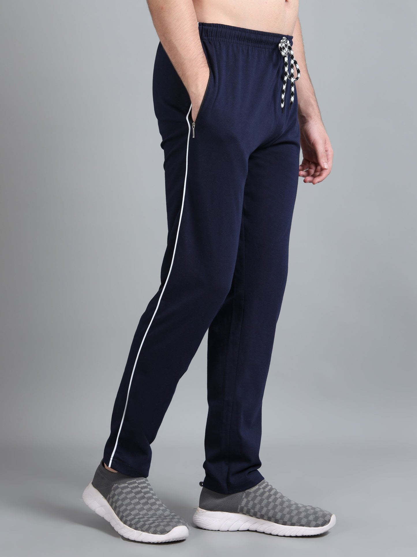 Travelling Track Pant-Navy