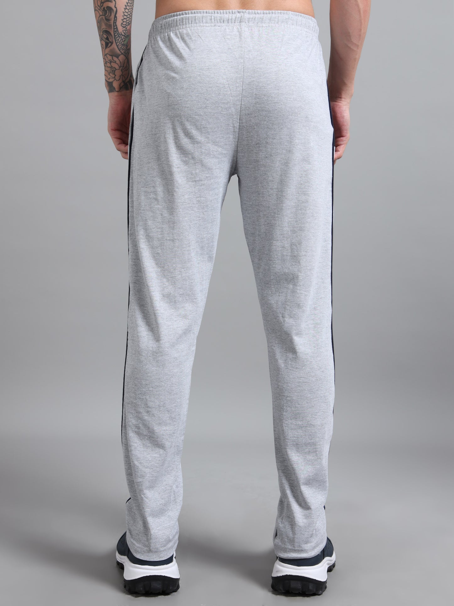 Traveling Track Pant-Gray Melange
