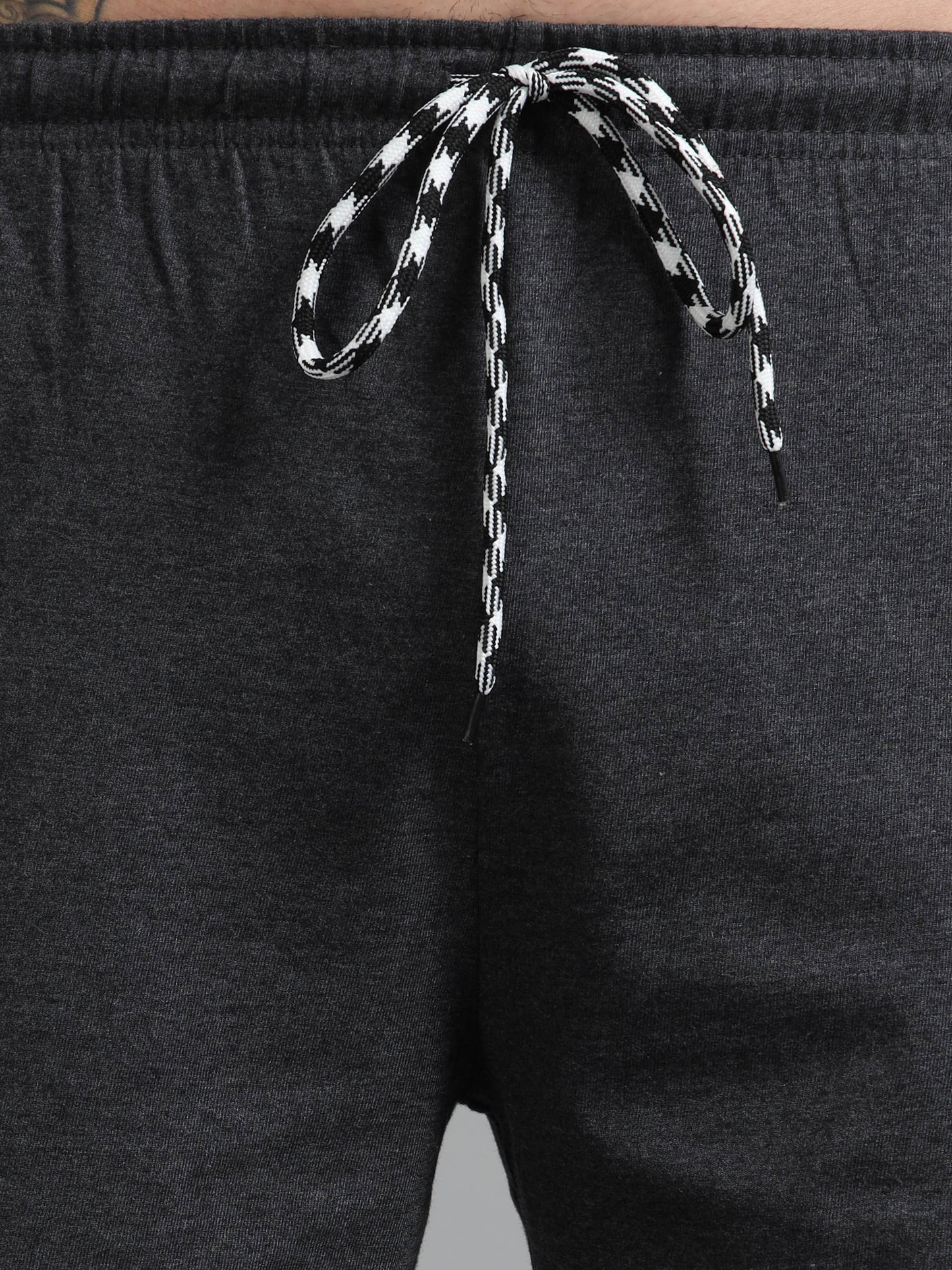 Traveling Men's Shorts-Charcoal Melange