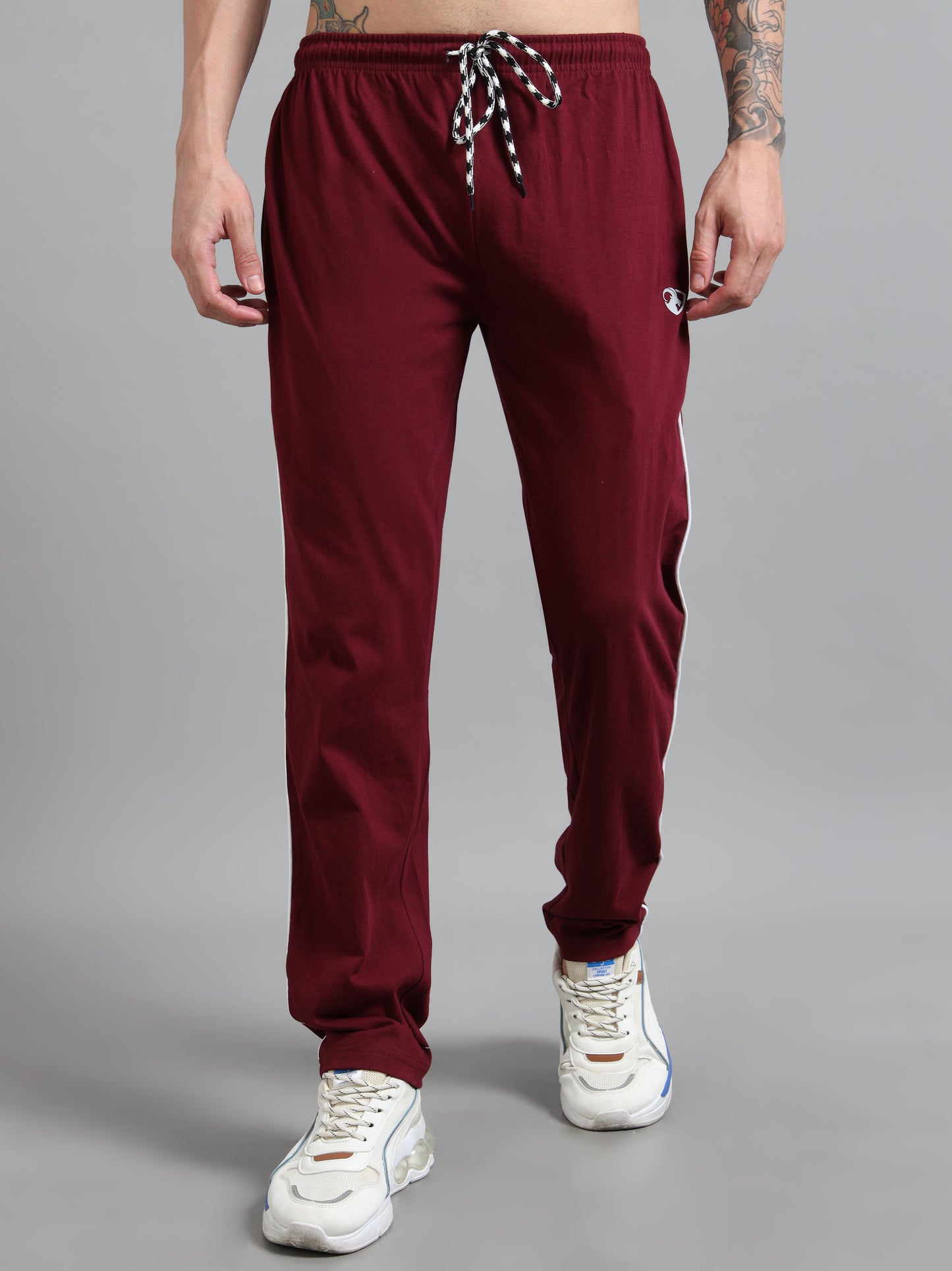 Traveling Track Pant-Maroon