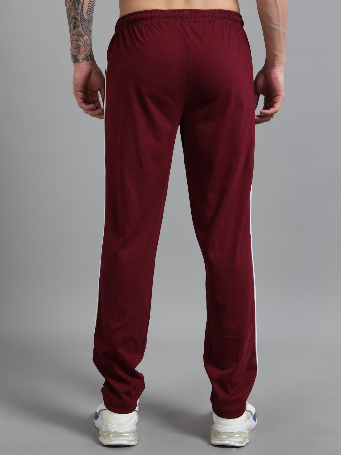 Traveling Track Pant-Maroon