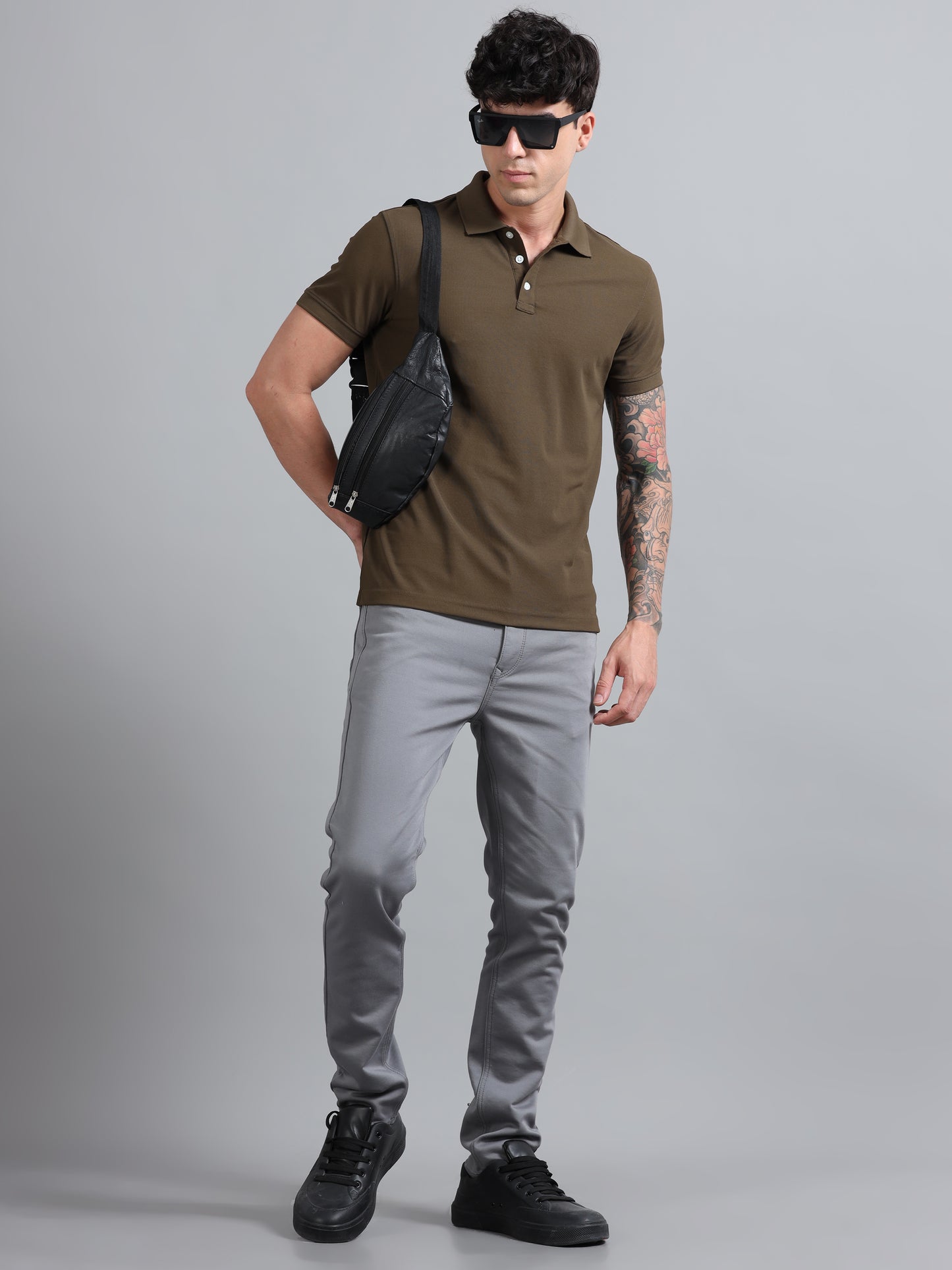 Olive - Micro Poly Premium Polo