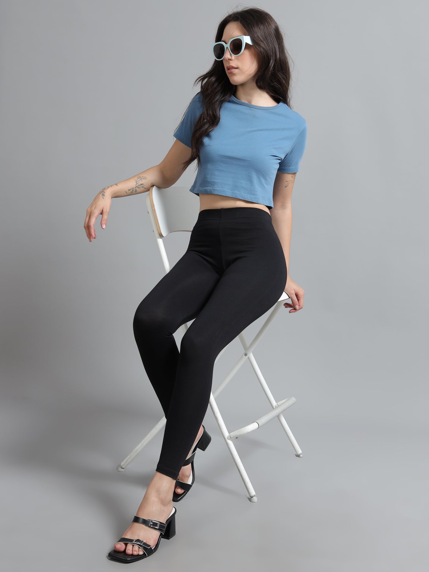 Ankle Leggings-Black