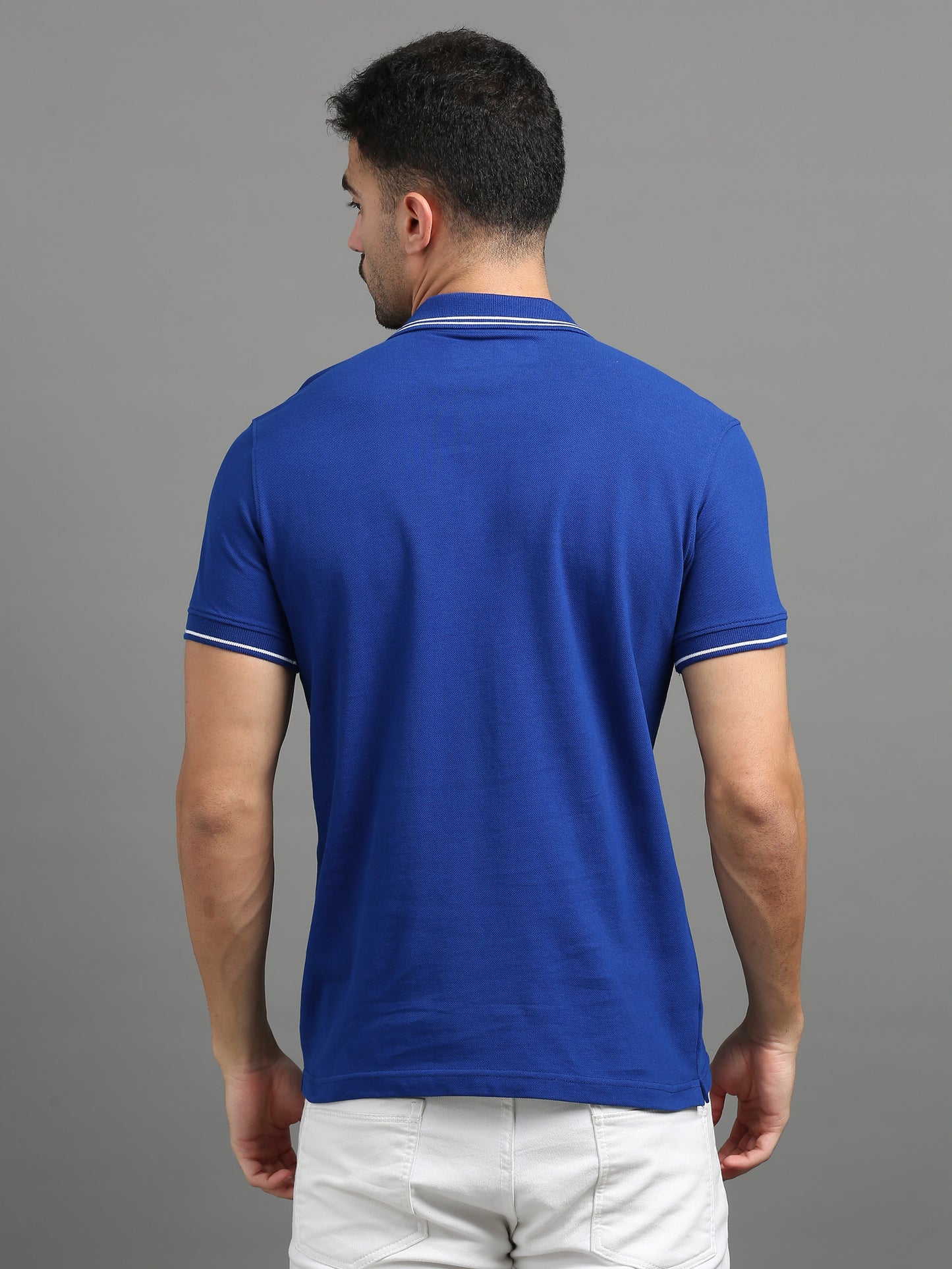 Royal Blue - 100% Cotton Bio Washed Polo