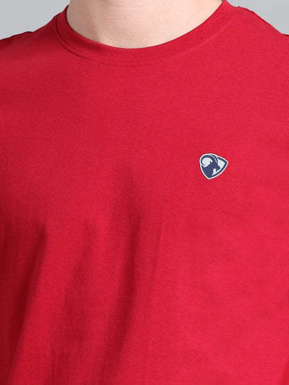 Red - Cotton Basic T-Shirt