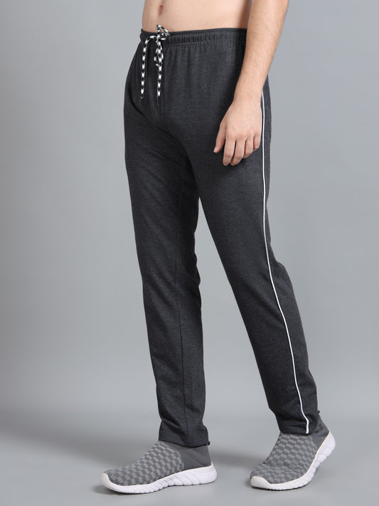 Traveling Track Pant-Charcoal Melange