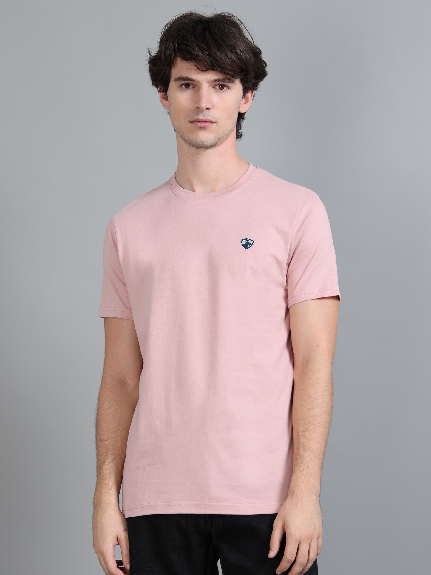 Onion Pink - Cotton Basic T-Shirt