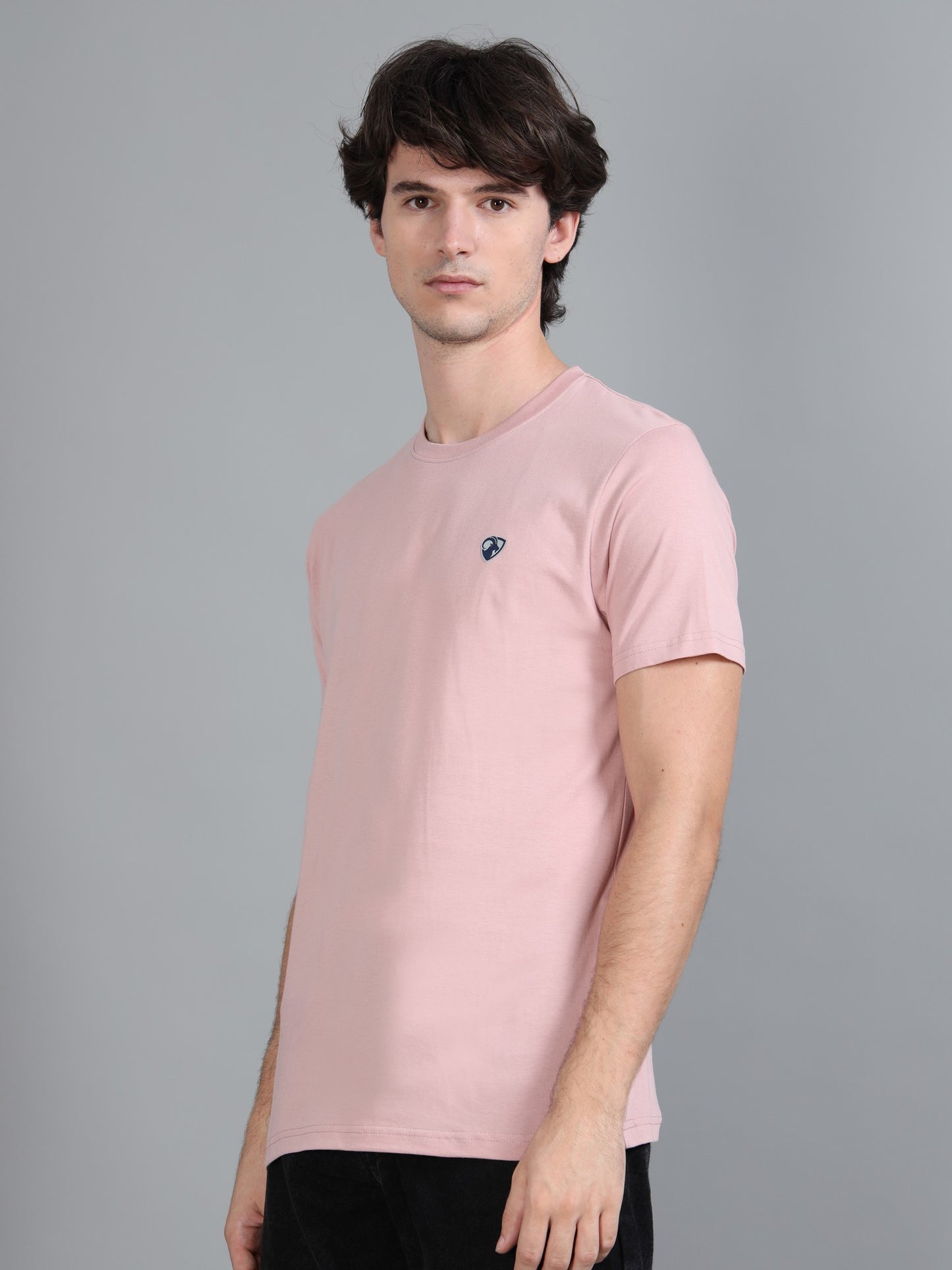 Onion Pink - Cotton Basic T-Shirt