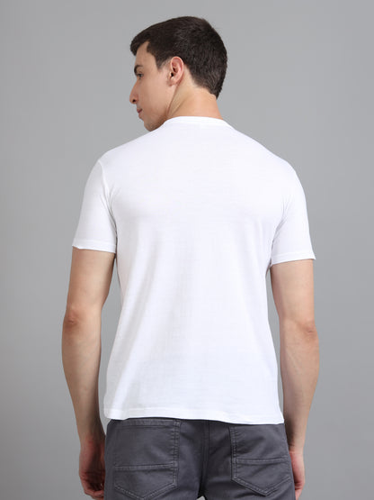 White - Cotton Basic T-Shirt