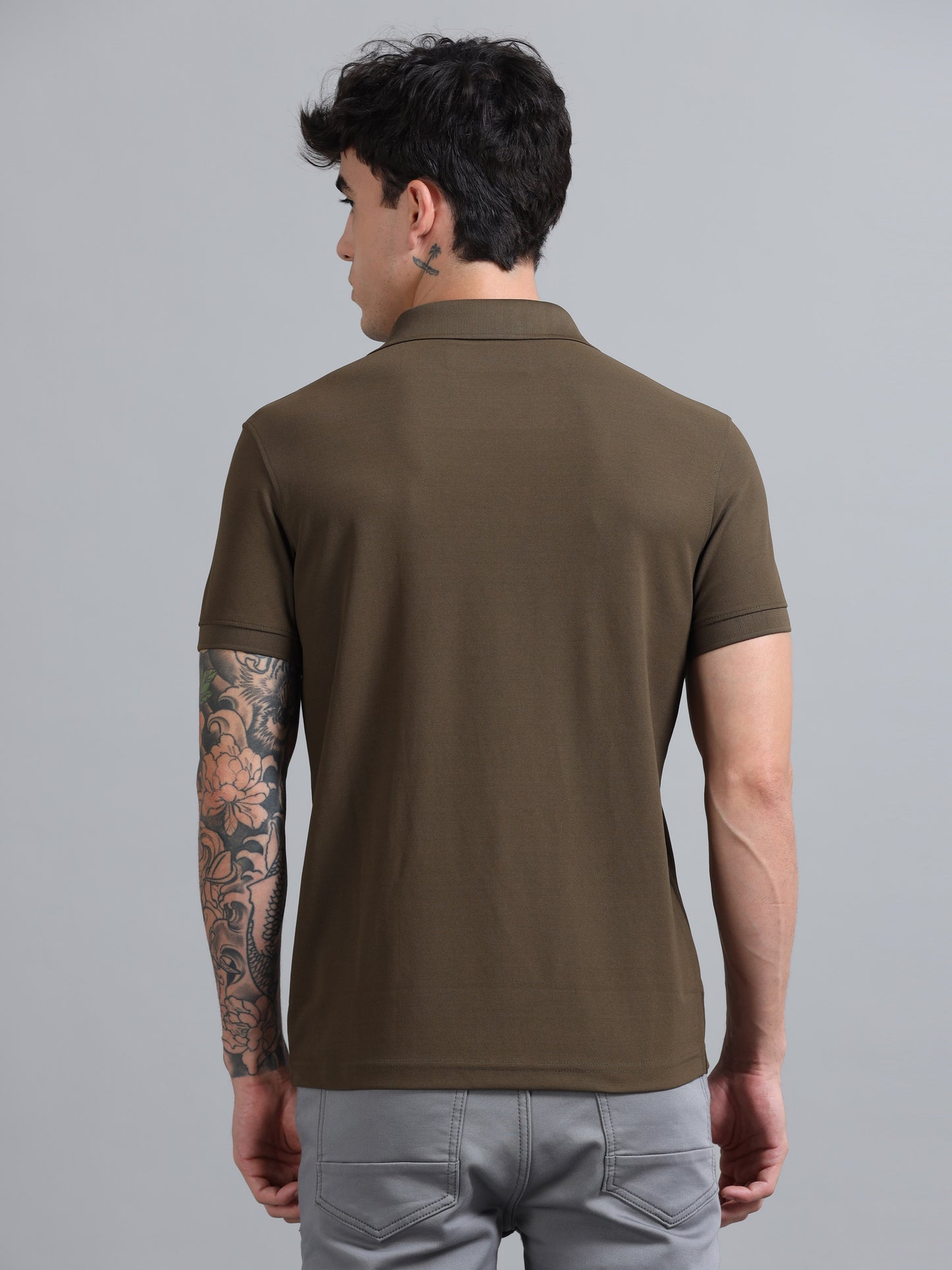 Olive - Micro Poly Premium Polo