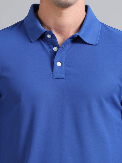Royal Blue - Micro Poly Premium Polo