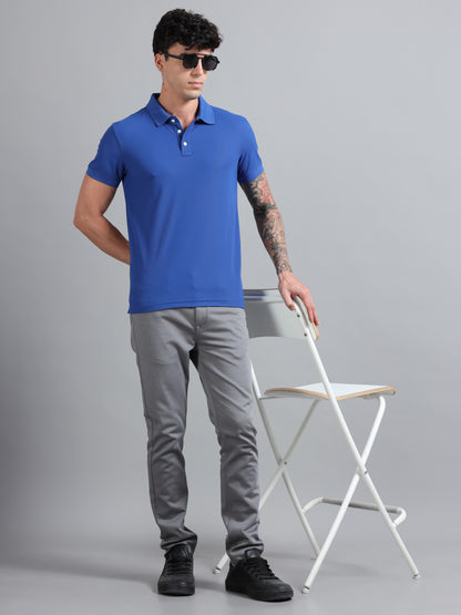Royal Blue - Micro Poly Premium Polo