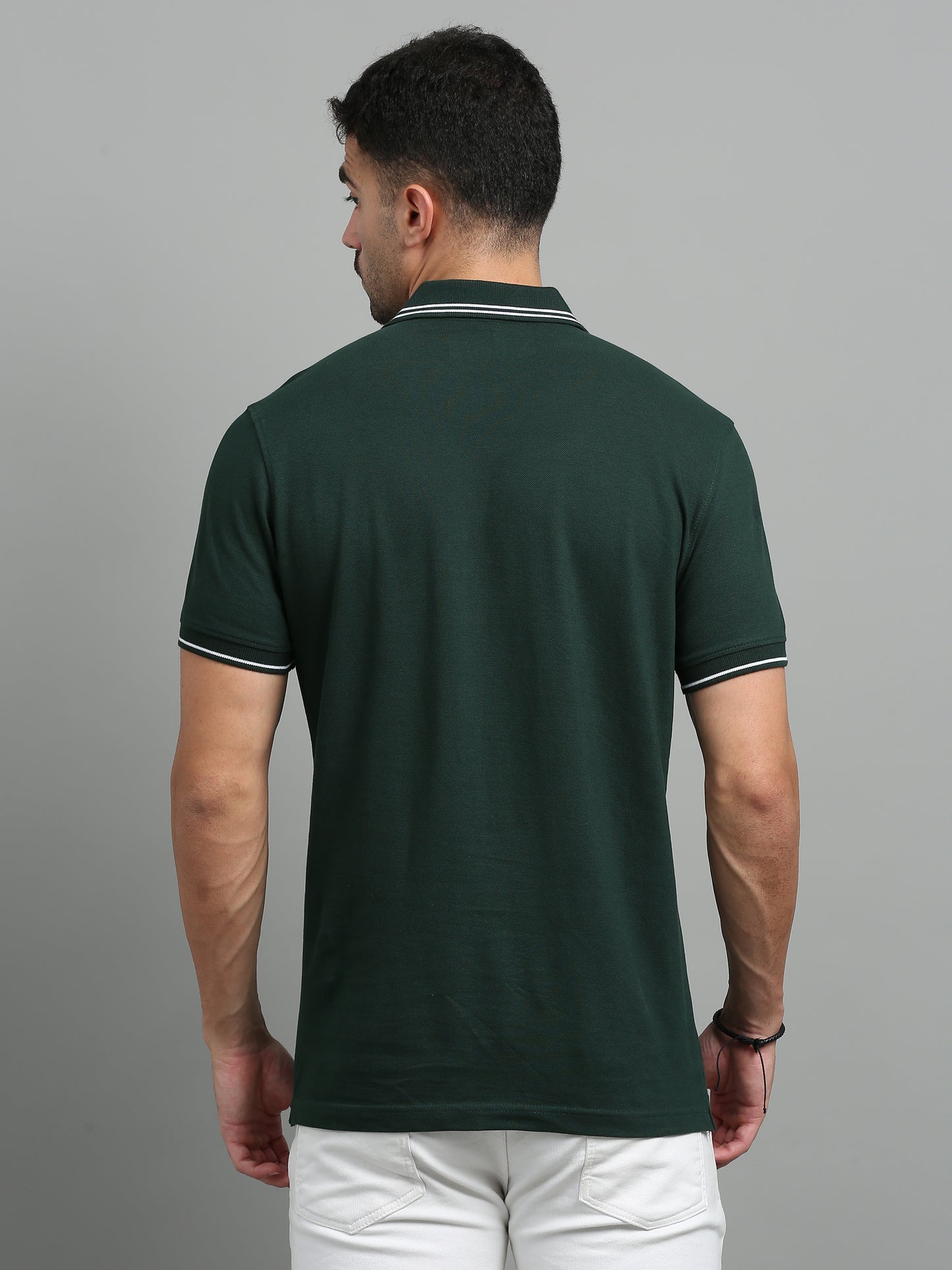 Green - 100% Cotton  Bio Washed Polo
